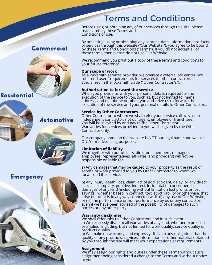 City Locksmith Store Nashville, TN 615-510-3310 - terms-ls